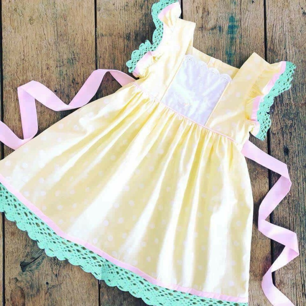 Cotton candy dress and unicorn dress combo